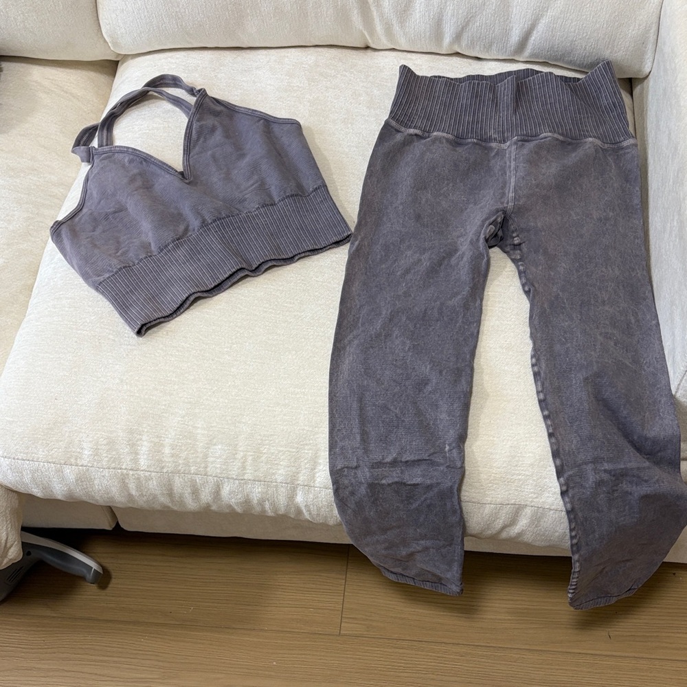 FP Movement by Free People good karma Gray Set